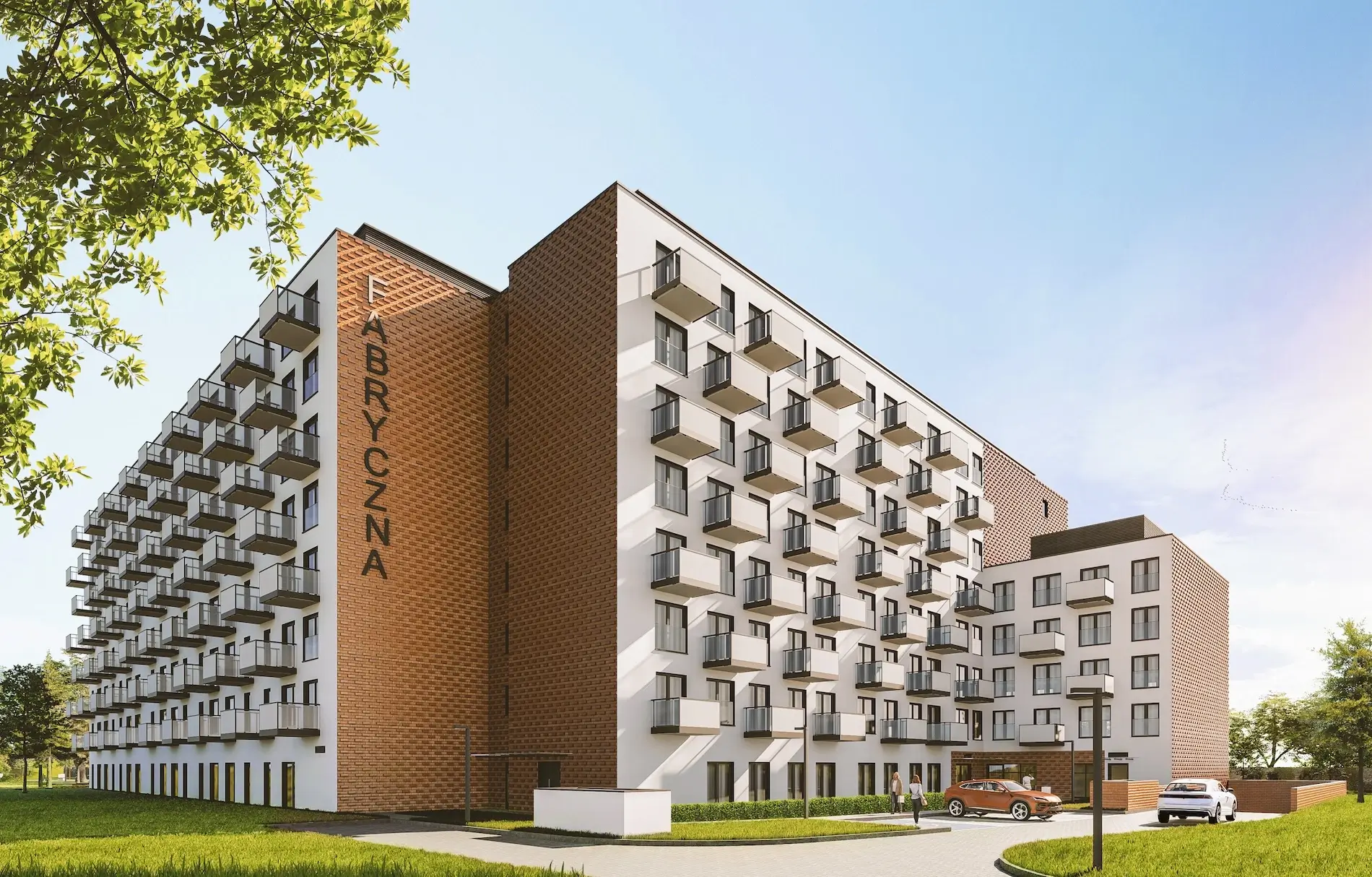 Wrocław 1 Project building facade